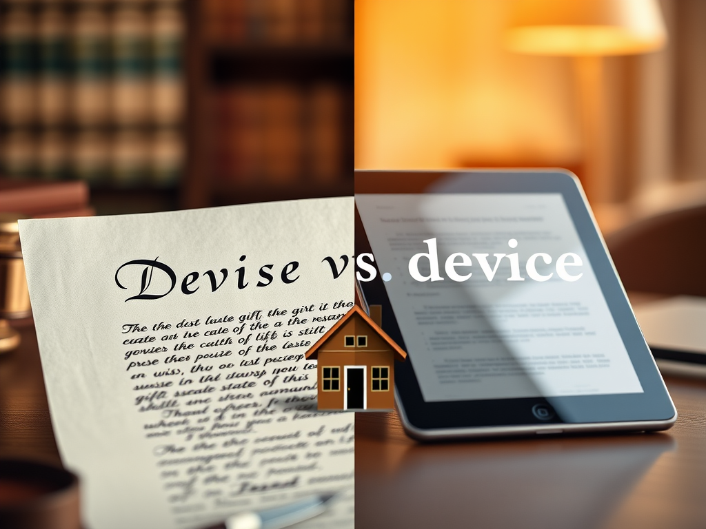 What Is a Devise in My Estate Plan?